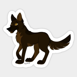 WolfQuest the Lost Tales- Fergus Sticker